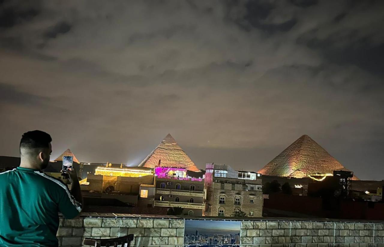 Mesho Falcon Pyramids View Inn Kafret el-Gabal Exterior foto